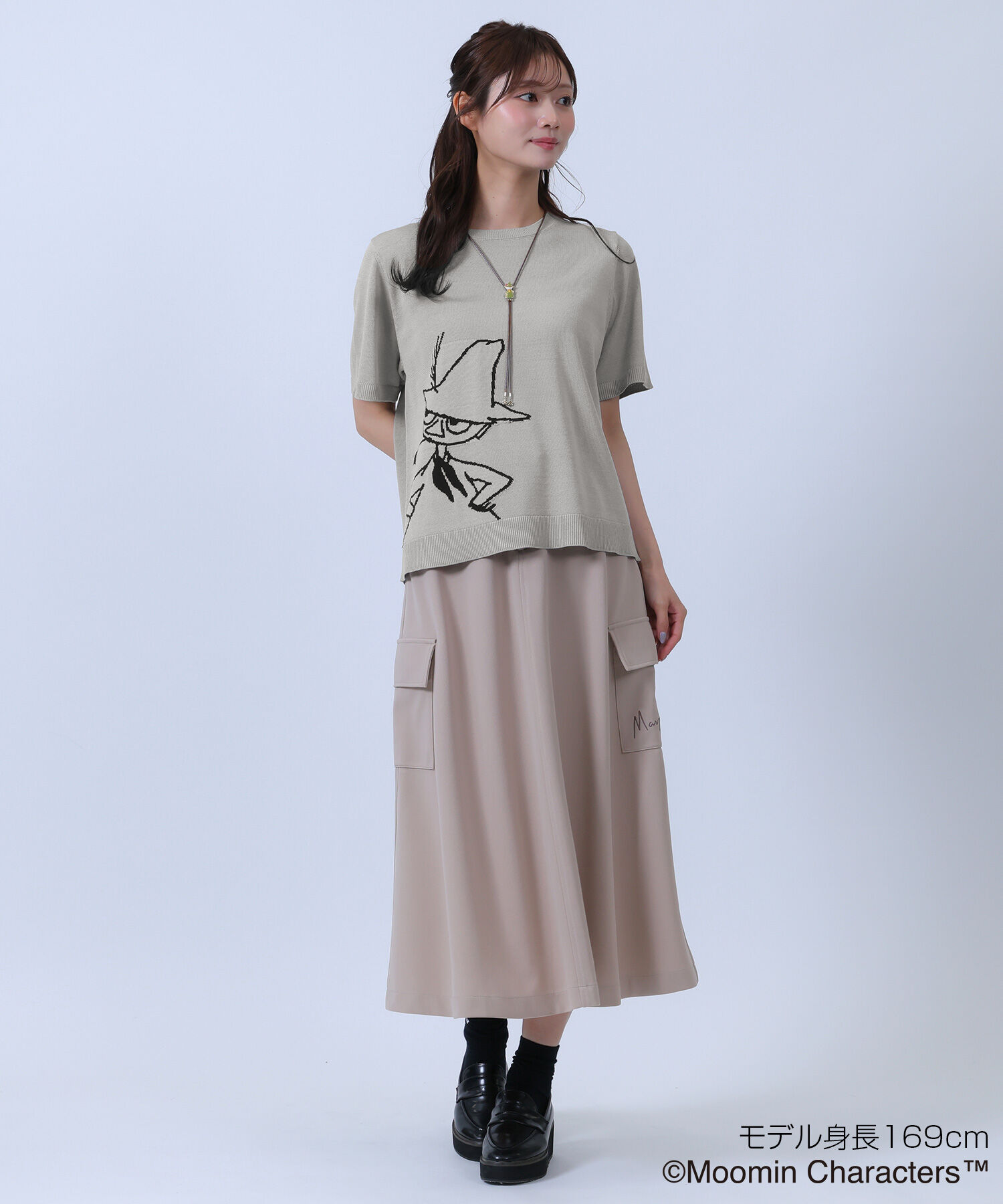 MARY QUANT「MOOMIN&times;MQニット プルオーバー」|ニット・セーター|