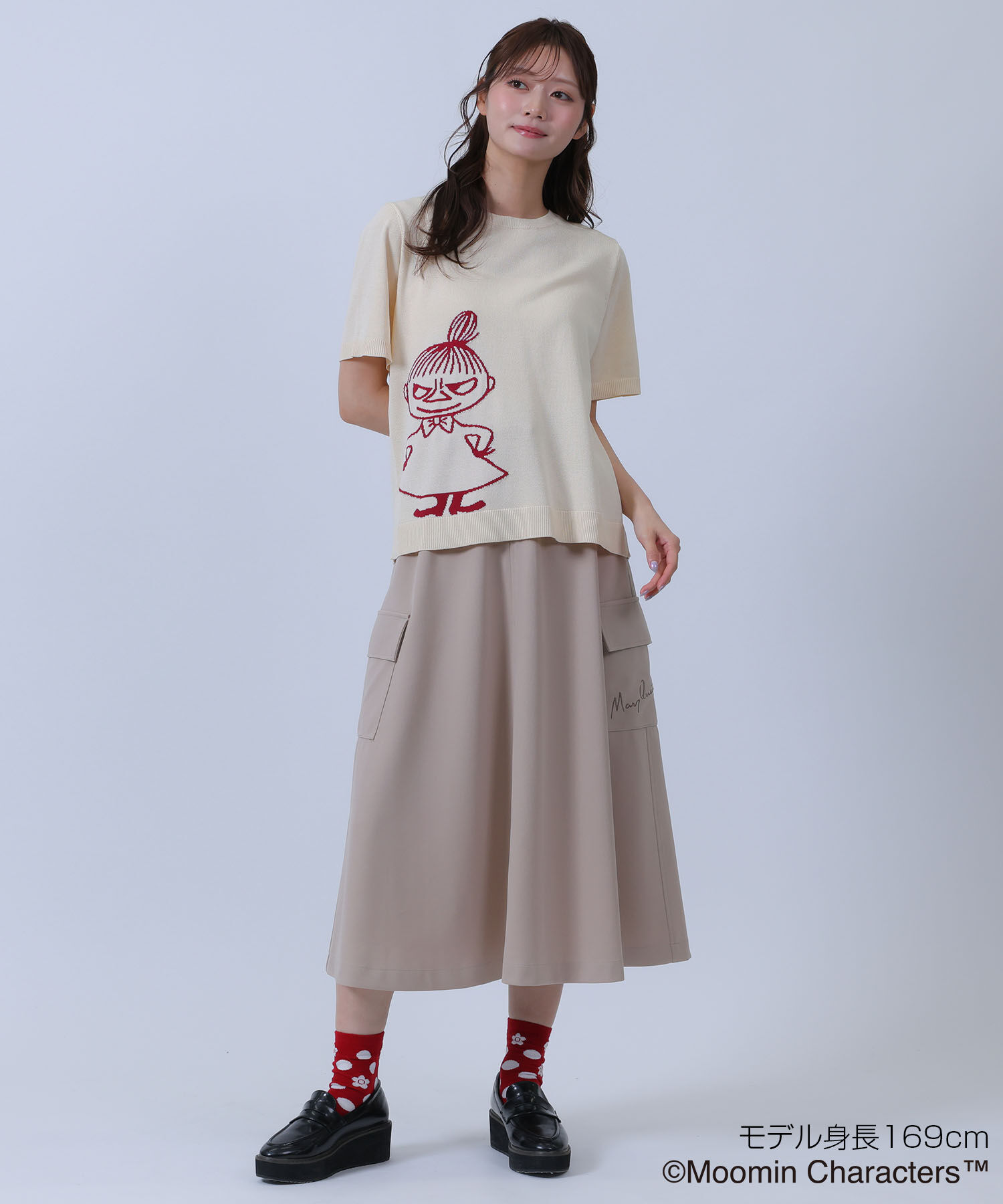 MARY QUANT「MOOMIN&times;MQニット プルオーバー」|ニット・セーター|