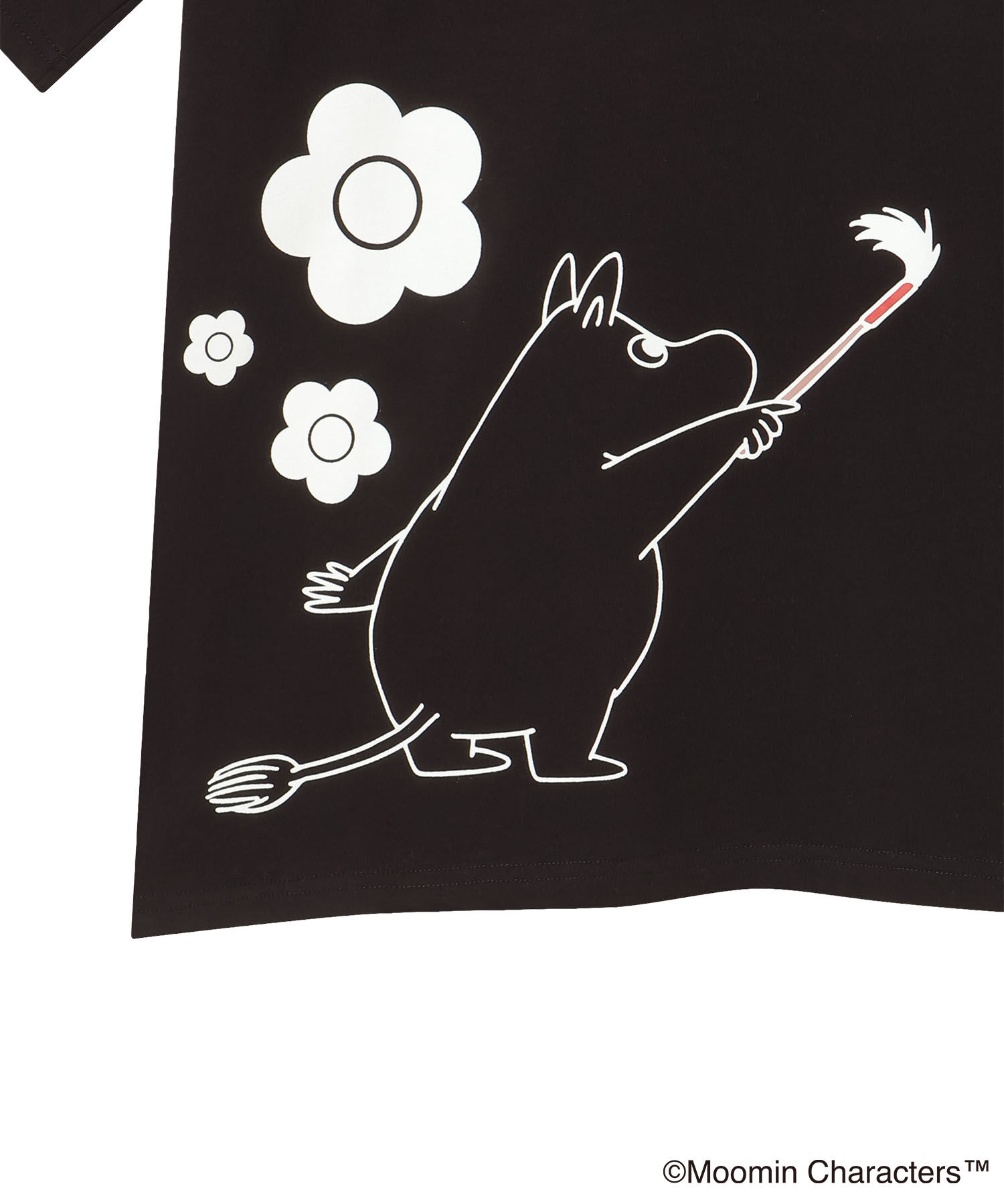 MARY QUANT「MOOMIN&times;MQペイントビッグ Tシャツ」|Tシャツ・カットソー|