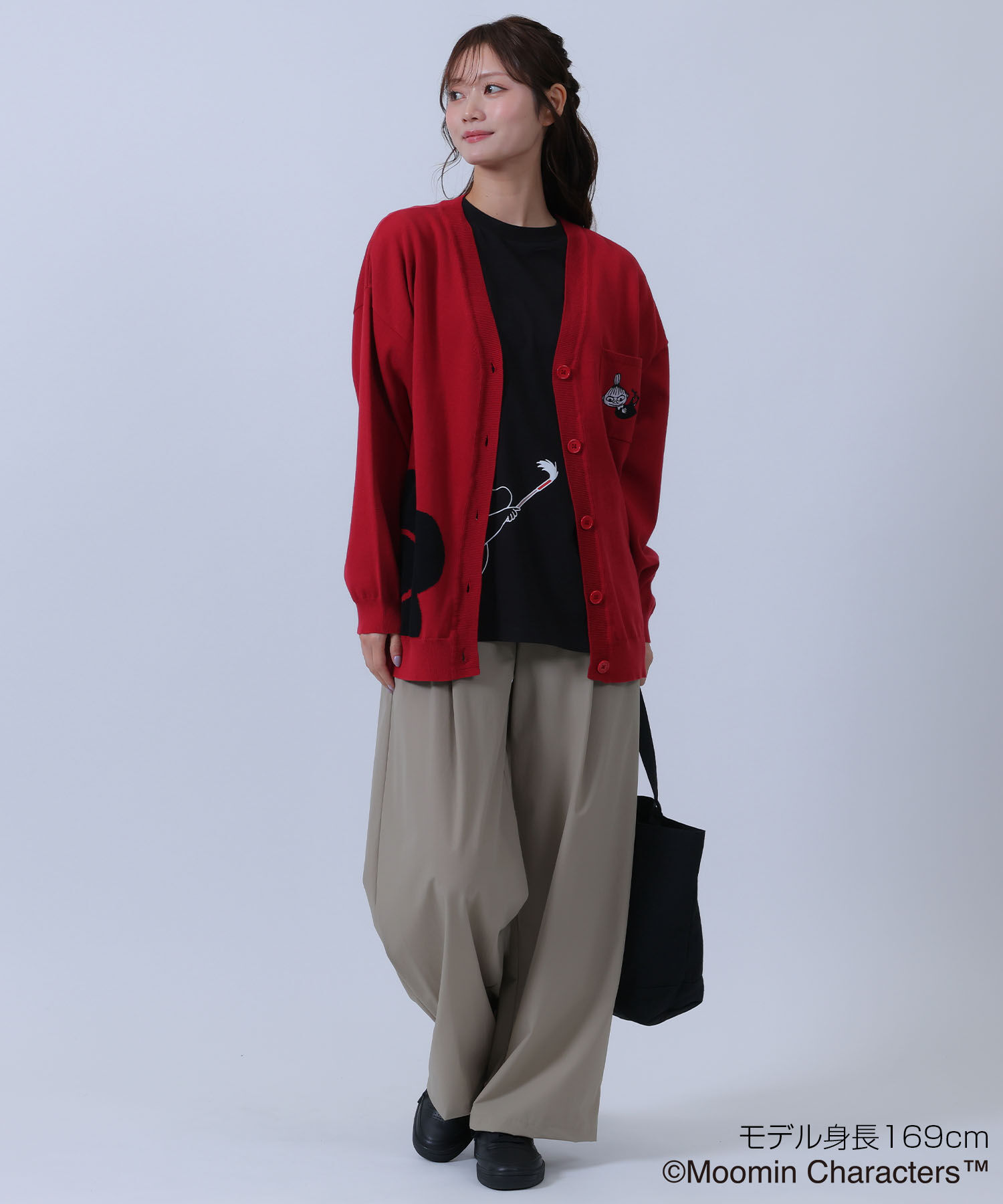MARY QUANT「MOOMIN&times;MQペイントビッグ Tシャツ」|Tシャツ・カットソー|