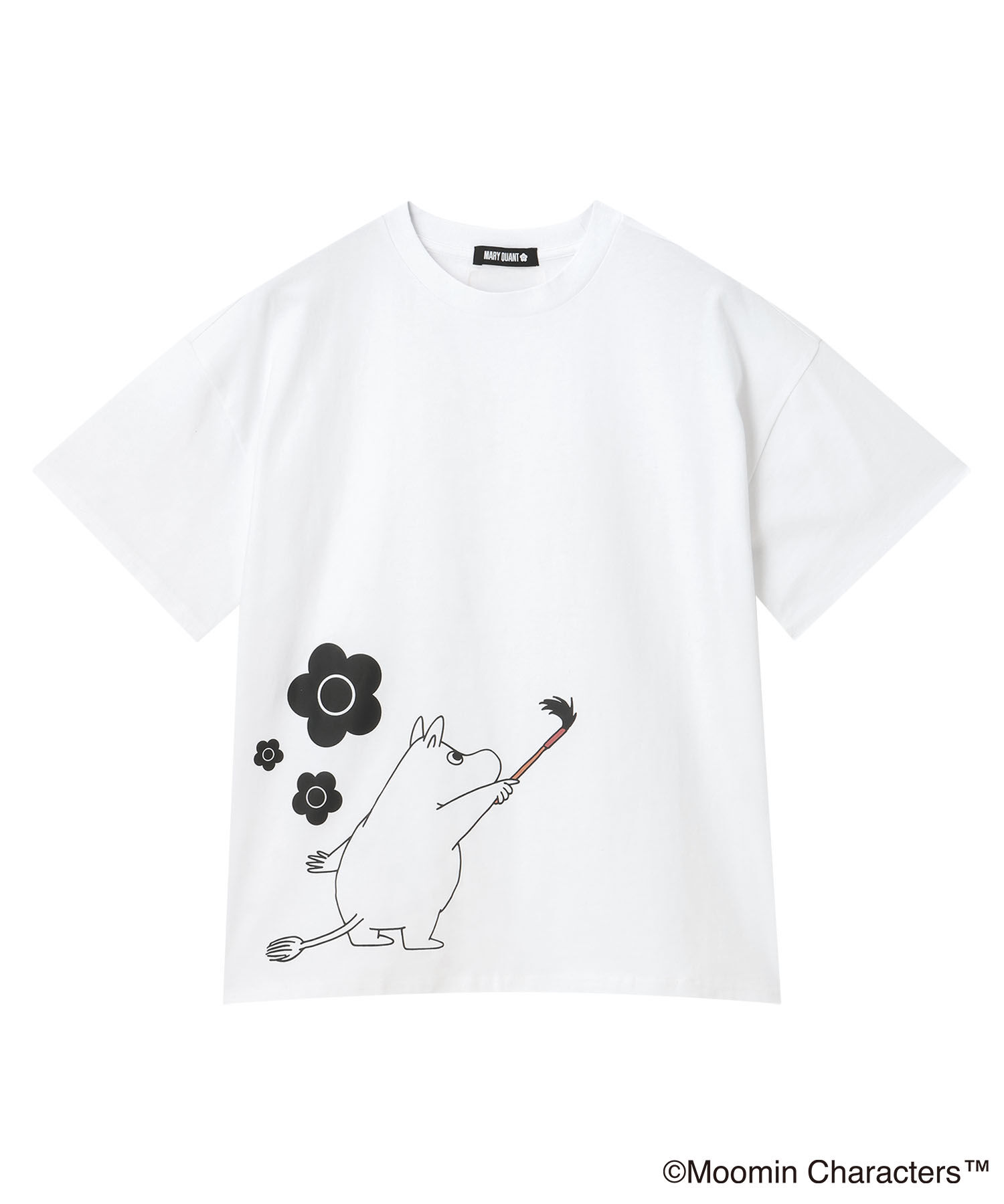 MARY QUANT「MOOMIN&times;MQペイントビッグ Tシャツ」|Tシャツ・カットソー|