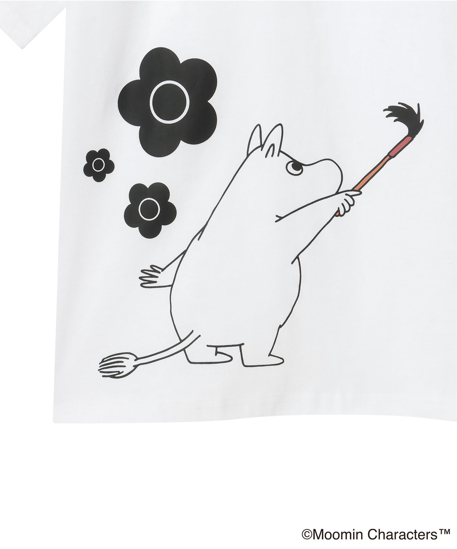 MARY QUANT「MOOMIN&times;MQペイントビッグ Tシャツ」|Tシャツ・カットソー|