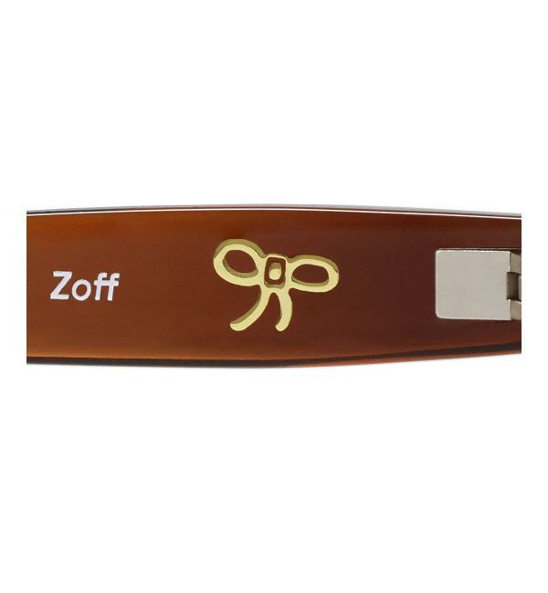 「オーバル型メガネ｜レディース 女性用 可愛い リボン パステル｜Zoff｜SWEET レンズ交換券付」|メガネ|
