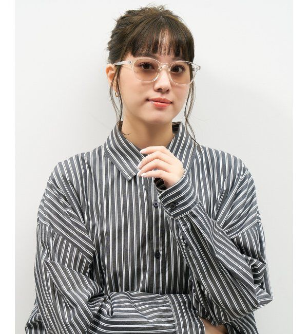  「SUNCUTGlasses/UV100%CUT ウェリントン型 サングラス | カラーレンズ 太縁フレーム  紫外線対策 UVカット」|サングラス|