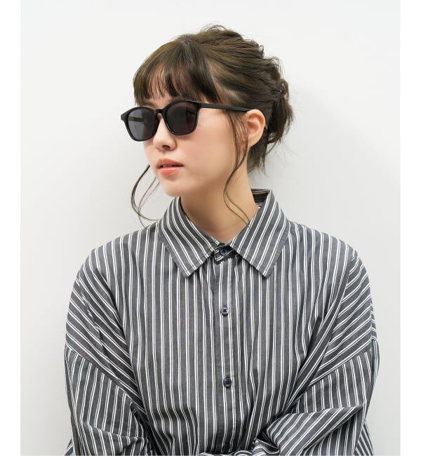  「SUNCUTGlasses/UV100%CUT ウェリントン型 サングラス | カラーレンズ 太縁フレーム  紫外線対策 UVカット」|サングラス|