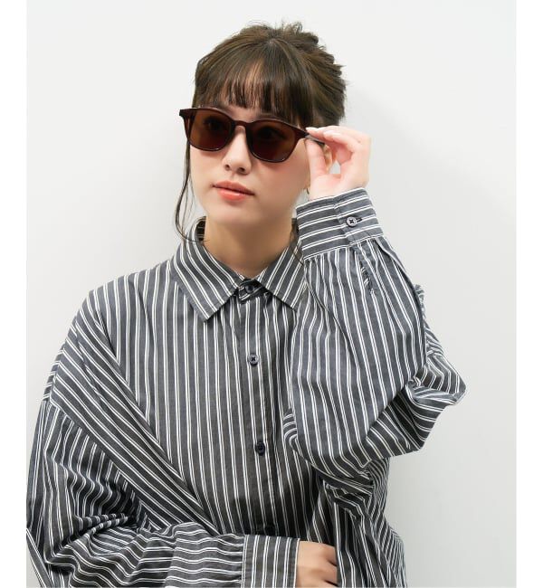  「SUNCUTGlasses/UV100%CUT ウェリントン型 サングラス | カラーレンズ 太縁フレーム  紫外線対策 UVカット」|サングラス|