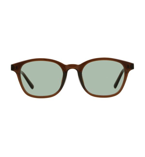  「SUNCUTGlasses/UV100%CUT ウェリントン型 サングラス | カラーレンズ 太縁フレーム  紫外線対策 UVカット」|サングラス|