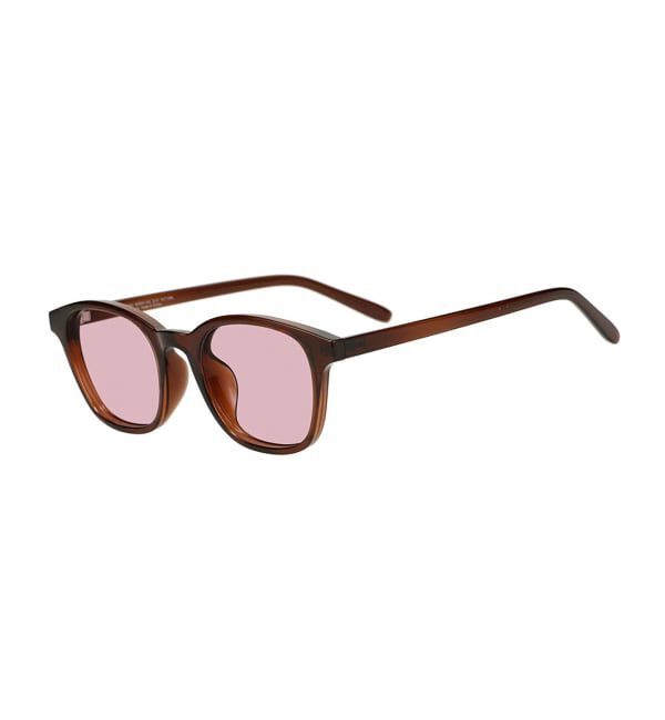  「SUNCUTGlasses/UV100%CUT ウェリントン型 サングラス | カラーレンズ 太縁フレーム  紫外線対策 UVカット」|サングラス|