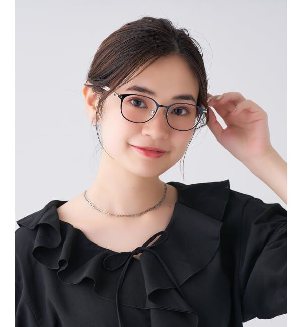  「ウェリントン型 メガネ | ラバーテンプル 伊達メガネ 度付きメガネ  Zoff｜FASHION  レンズ交換券付」|メガネ|