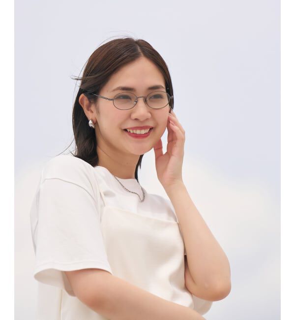  「TREND SUNGLASSES オーバル型 サングラス | 」|サングラス|グレー