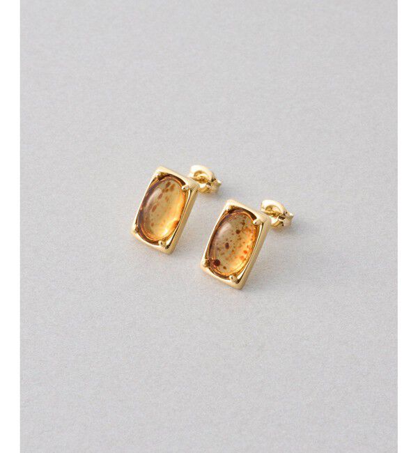 Jouete「[ジェム] ピアス コハク」|ピアス|