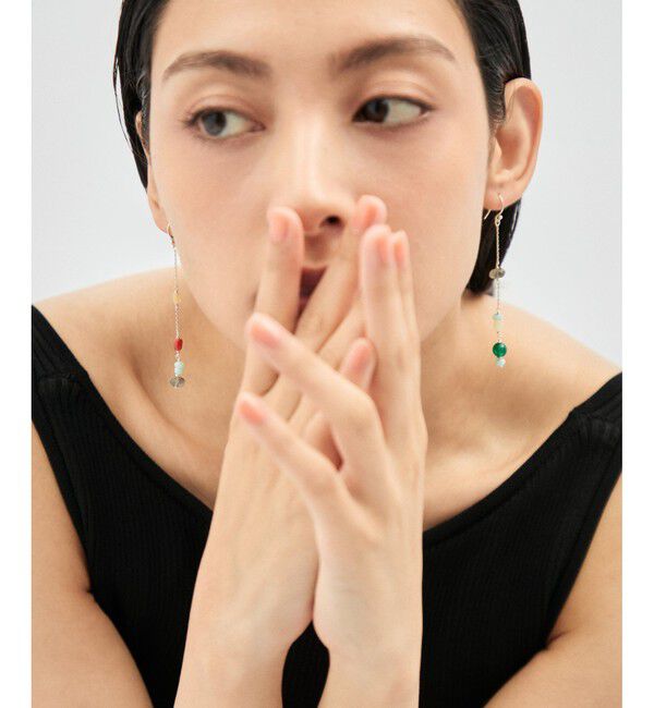Jouete「[パレット] ピアス マルチストーン」|ピアス|