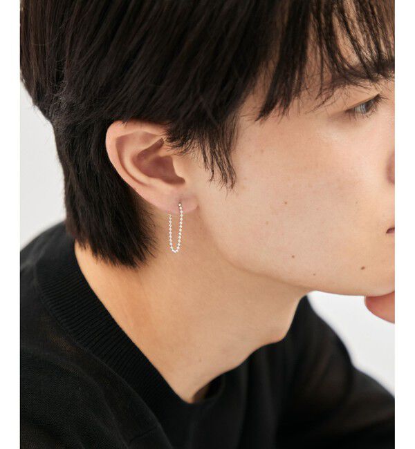 Jouete「[パレット] ピアス ブラックスピネル&times;グラナイト」|ピアス|