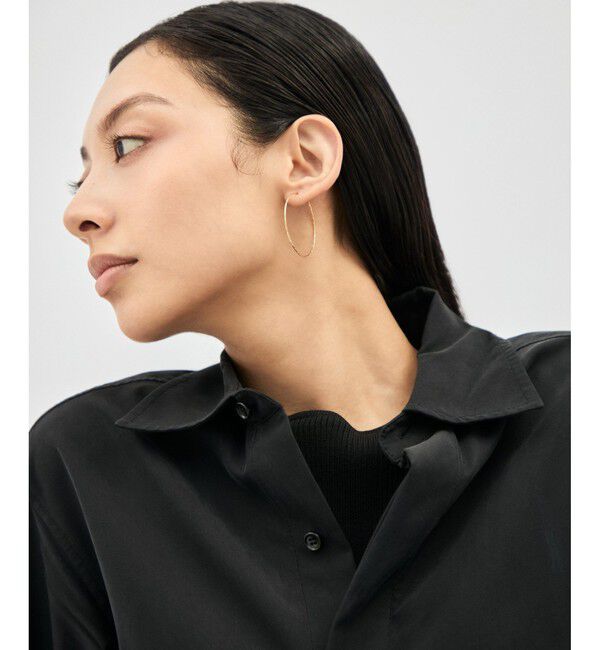 Jouete「フープピアス カットライン size/XL」|ピアス|