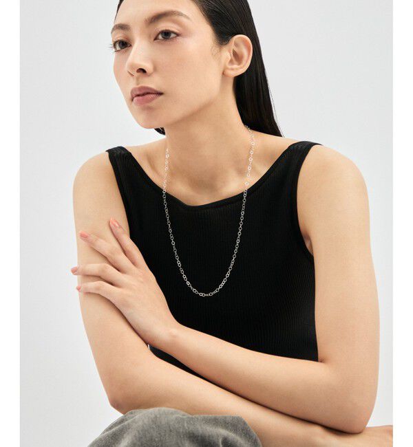 Jouete「ロングネックレス バブルチェーン」|ネックレス|