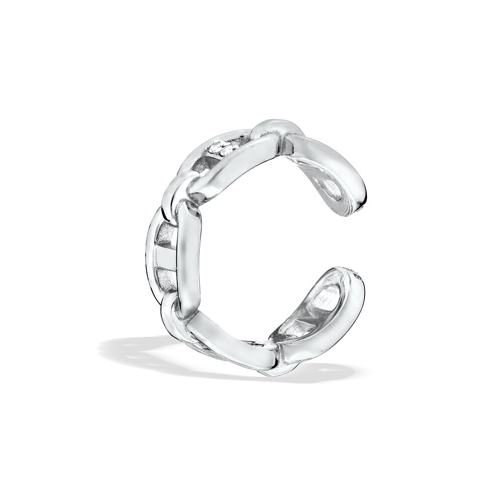 STAR JEWELRY「DIAMOND ANCHOR CHAIN EAR CUFF」|イヤーカフ|