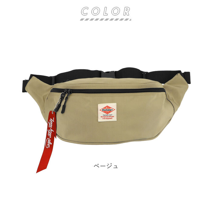 BACKYARD FAMILY「ウエストポーチ メンズ 通販 レディース おしゃれ シンプル 無地 ロゴ ウエストバッグ」|ショルダー・メッセンジャー|