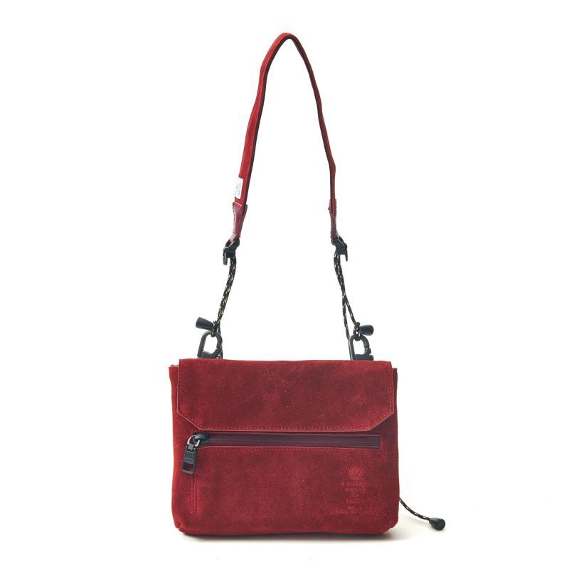 AS2OV「AS2OV / アッソブ WP SUEDE WALLET SHOULDER」|ショルダー・メッセンジャー|