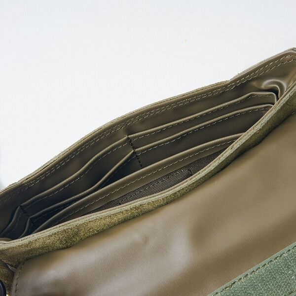 AS2OV「AS2OV / アッソブ WP SUEDE WALLET SHOULDER」|ショルダー・メッセンジャー|