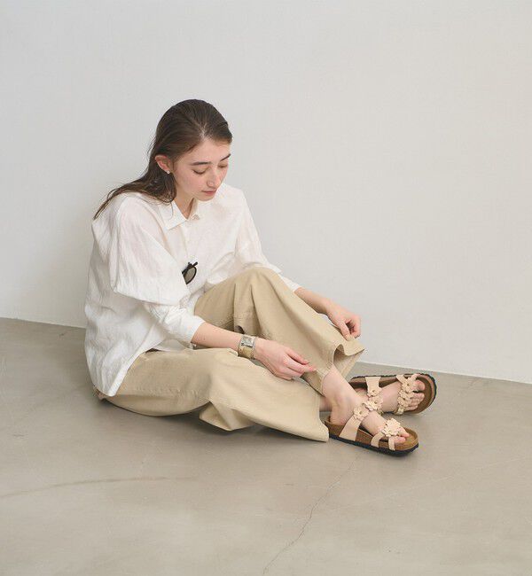 UNITED ARROWS「【国内EXCLUSIVE】＜BIRKENSTOCK＞MAYARI フラワー サンダル」|サンダル|