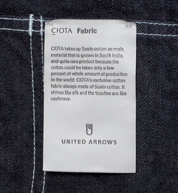 UNITED ARROWS「シオタ ワンウォッシュ スビンデニム カバーオール「 SLOW &　」」|その他|