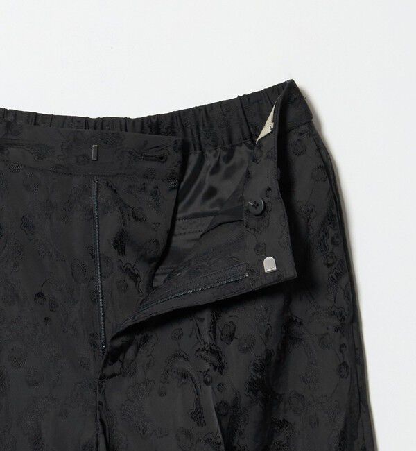 UNITED ARROWS「ペイズリー ジャガード テーパードパンツ」|スラックス|
