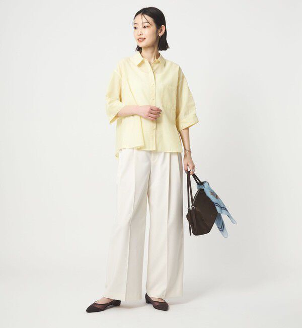 UNITED ARROWS green label relaxing「アキハ バック タック シャツ」|シャツ・ブラウス|
