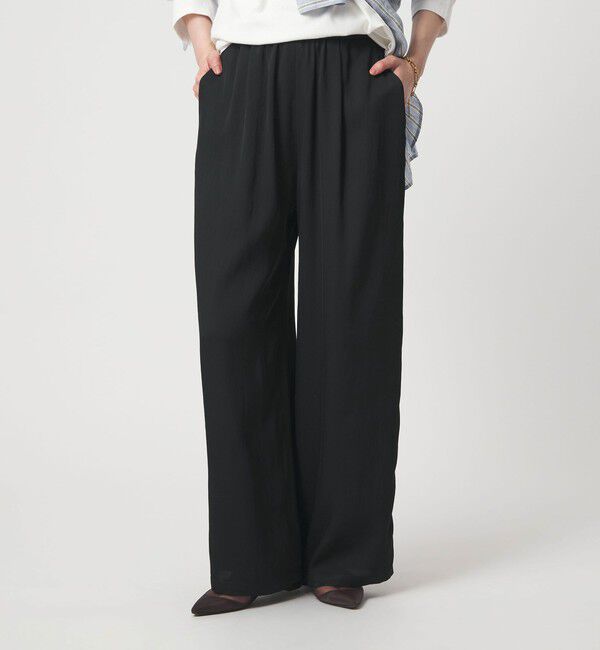 UNITED ARROWS green label relaxing「【WEB限定】＜at ease＞ドロスト ワイド パンツ」|その他|