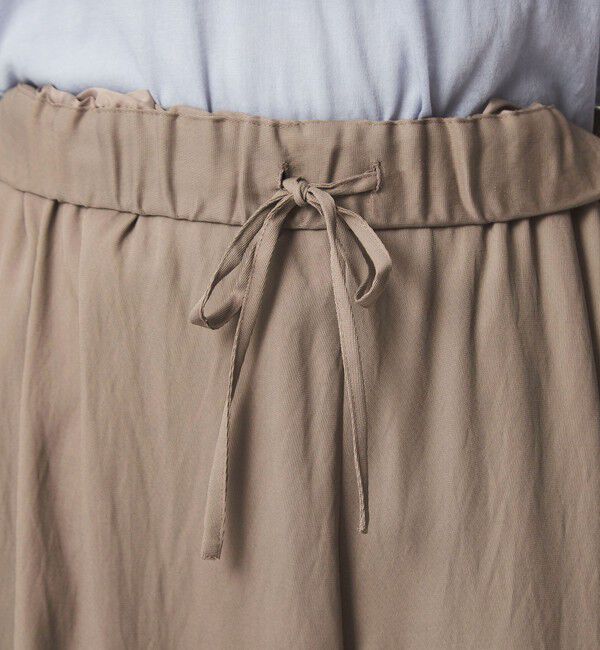 UNITED ARROWS green label relaxing「【WEB限定】＜at ease＞ドロスト ワイド パンツ」|その他|
