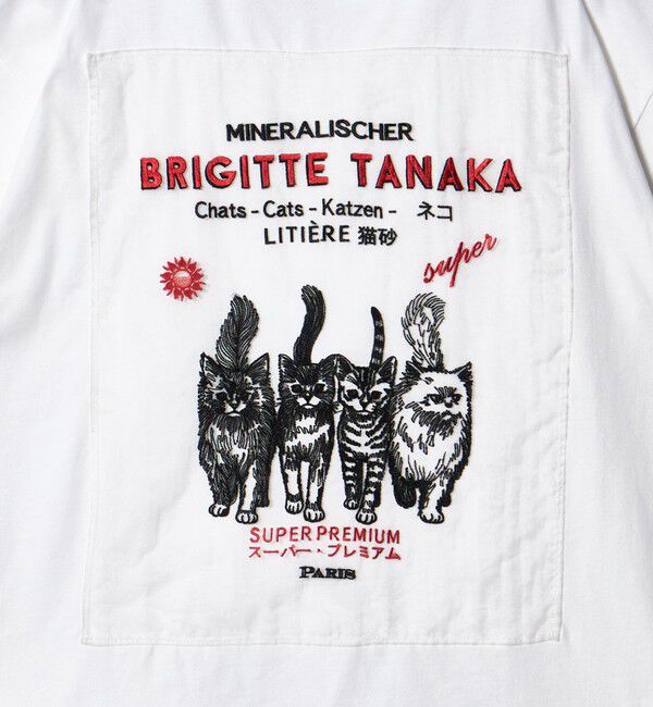 UNITED ARROWS green label relaxing「【別注】＜THE NERDYS&times;BRIGITTE TANAKA&times;GLR＞半袖Tシャツ」|Tシャツ・カットソー|