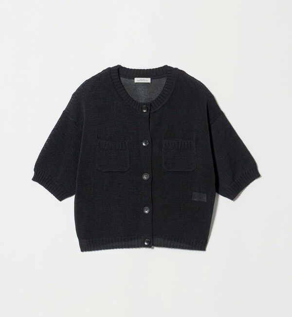 UNITED ARROWS green label relaxing「ハーフスリーブ ニット カーディガン」|カーディガン|