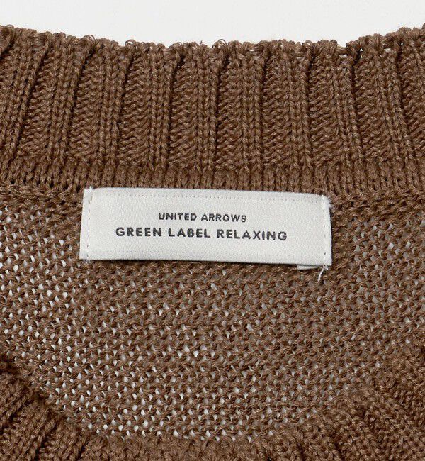 UNITED ARROWS green label relaxing「ハーフスリーブ ニット カーディガン」|カーディガン|