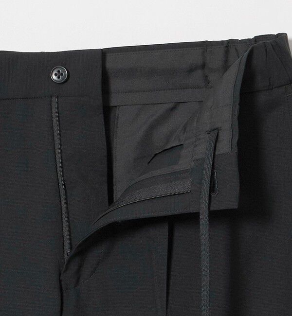 UNITED ARROWS green label relaxing「A+ air ポリエステル ミニ チェック 1プリーツ スラックス」|スラックス|