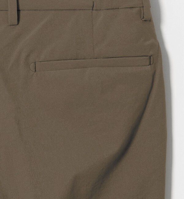 UNITED ARROWS green label relaxing「A+ air ポリエステル ミニ チェック 1プリーツ スラックス」|スラックス|