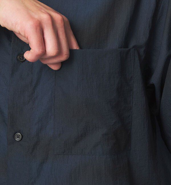 UNITED ARROWS green label relaxing「＜Phospho Graphica＞スプラッシュ パターン レギュラーカラー 半袖シャツ」|シャツ・ブラウス|