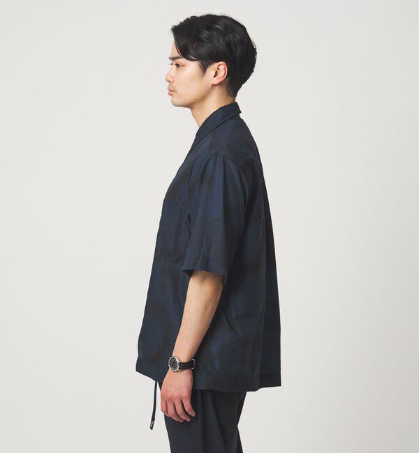 UNITED ARROWS green label relaxing「＜Phospho Graphica＞スプラッシュ パターン レギュラーカラー 半袖シャツ」|シャツ・ブラウス|