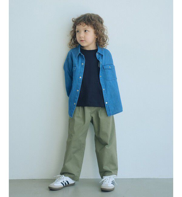UNITED ARROWS green label relaxing「デニム シャツ / キッズ 100cm-160cm」|シャツ・ブラウス|