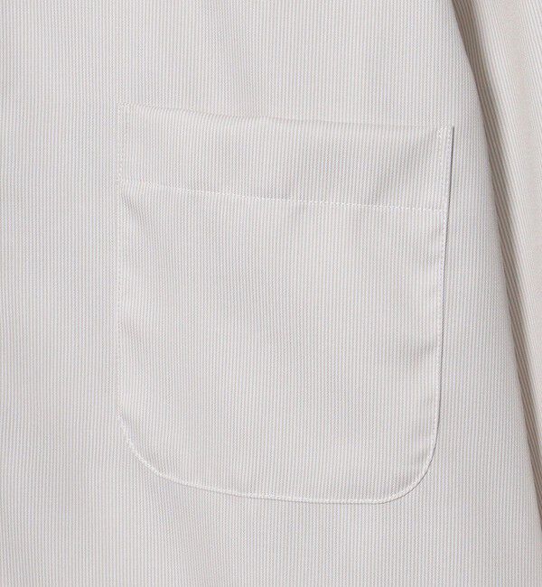 UNITED ARROWS green label relaxing「コットン ナローストライプ ワイドカラー ドレスシャツ -イージーアイロン-」|シャツ・ブラウス|