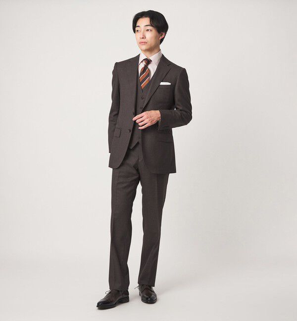 UNITED ARROWS green label relaxing「コットン ナローストライプ ワイドカラー ドレスシャツ -イージーアイロン-」|シャツ・ブラウス|