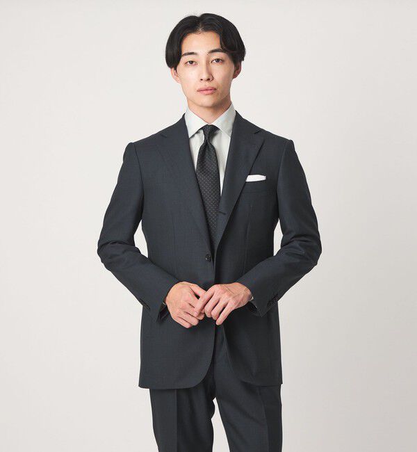 UNITED ARROWS green label relaxing「コットン ナローストライプ ワイドカラー ドレスシャツ -イージーアイロン-」|シャツ・ブラウス|