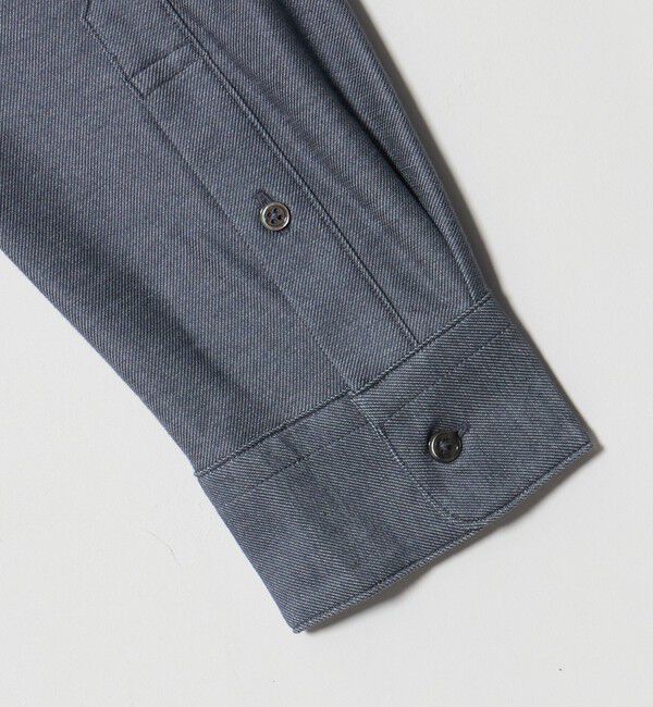 UNITED ARROWS green label relaxing「エブリット TC ツイル ジャージー スナップ ボタンダウン シャツ -ストレッチ・イージーアイロン・吸水速乾」|シャツ・ブラウス|
