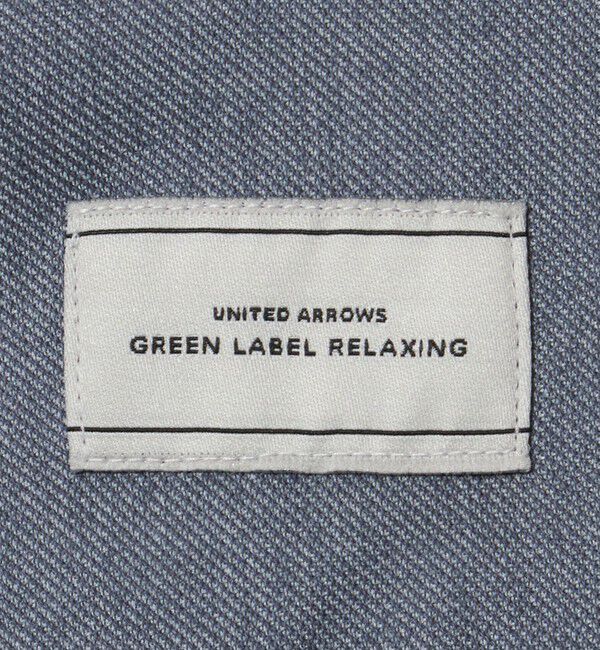 UNITED ARROWS green label relaxing「エブリット TC ツイル ジャージー スナップ ボタンダウン シャツ -ストレッチ・イージーアイロン・吸水速乾」|シャツ・ブラウス|