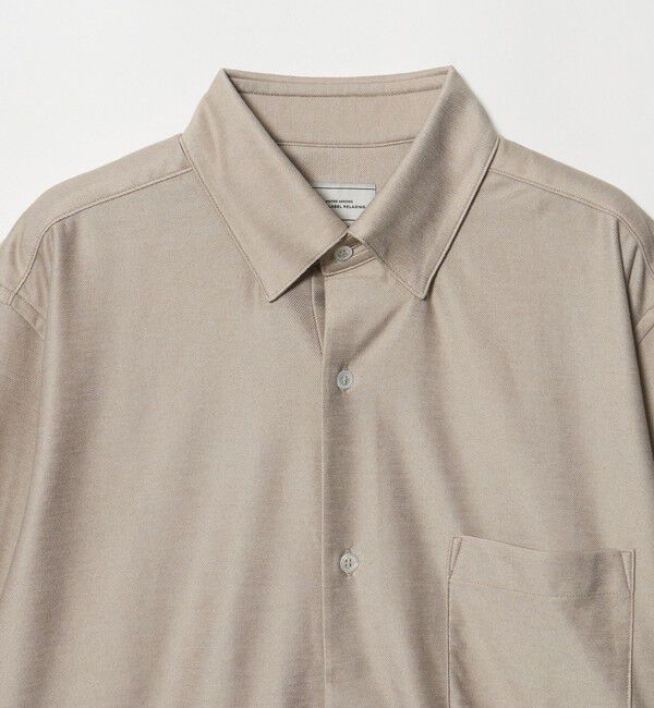 UNITED ARROWS green label relaxing「エブリット TC ツイル ジャージー スナップ ボタンダウン シャツ -ストレッチ・イージーアイロン・吸水速乾」|シャツ・ブラウス|