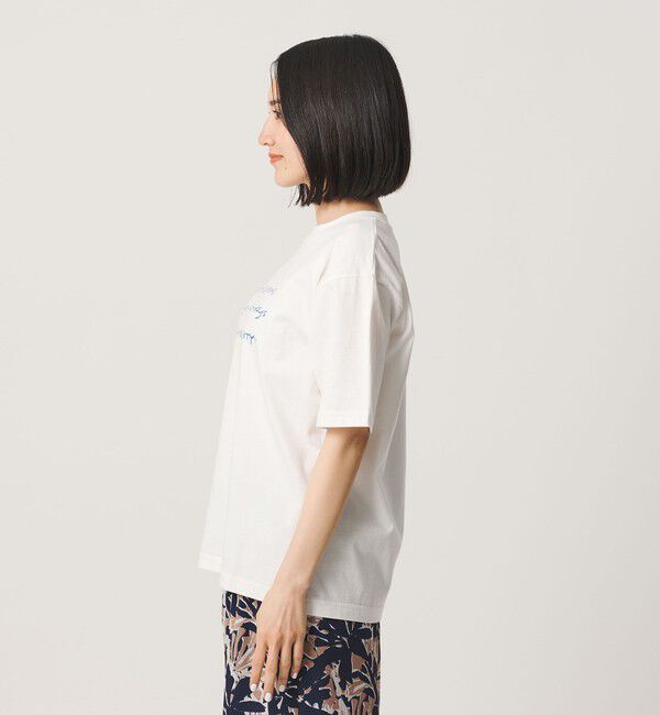 BEAUTY&YOUTH UNITED ARROWS「【WEB限定】ロゴプリント Tシャツ」|Tシャツ・カットソー|