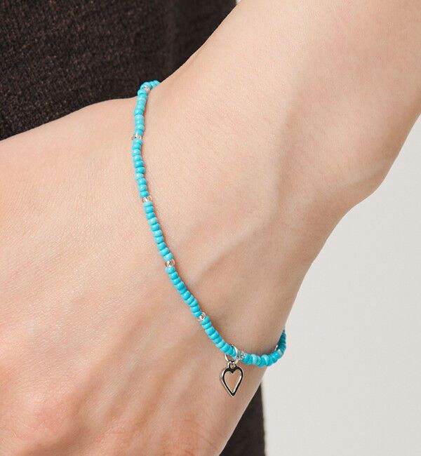 BEAUTY&YOUTH UNITED ARROWS「カラービーズ ブレスレット」|ブレスレット・バングル|TURQUOISE