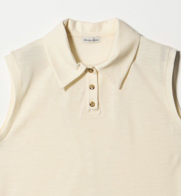 STEVEN ALAN「＜Steven Alan＞ウール ジャージー ノースリーブ プルオーバー」|Tシャツ・カットソー|
