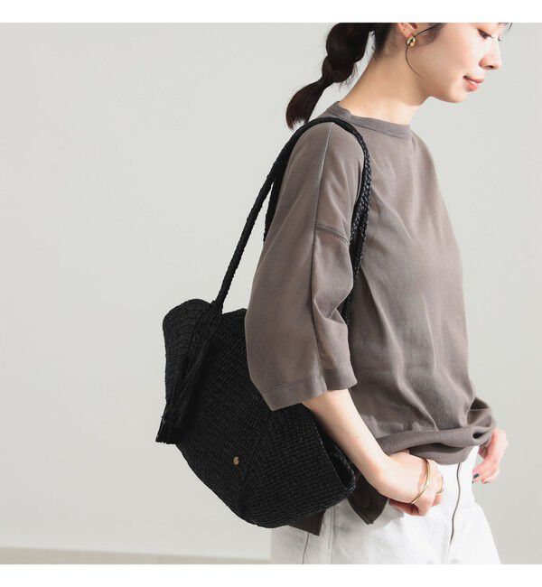 Demi-Luxe BEAMS 「MAISON N.H PARIS / クロワッサン ショルダーバッグ」|トートバッグ|