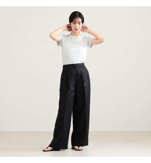 Demi-Luxe BEAMS 「ATON / コンパクト Tシャツ」|Tシャツ・カットソー|