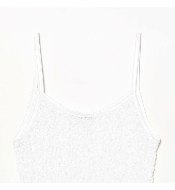 Demi-Luxe BEAMS 「INSCRIRE / ストレッチ レース キャミソール」|Tシャツ・カットソー|