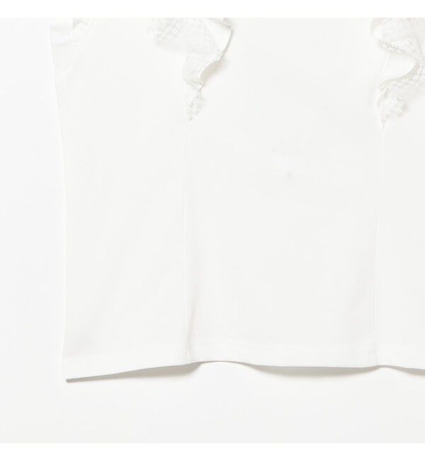 Ray BEAMS 「ラッフル ティアード フォール スリーブ」|Tシャツ・カットソー|